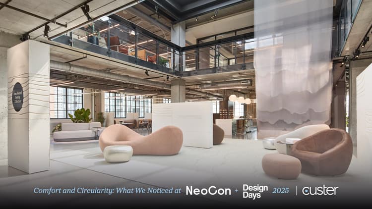 Color, Comfort and Circularity: What We Noticed at NeoCon + Design Days 2025